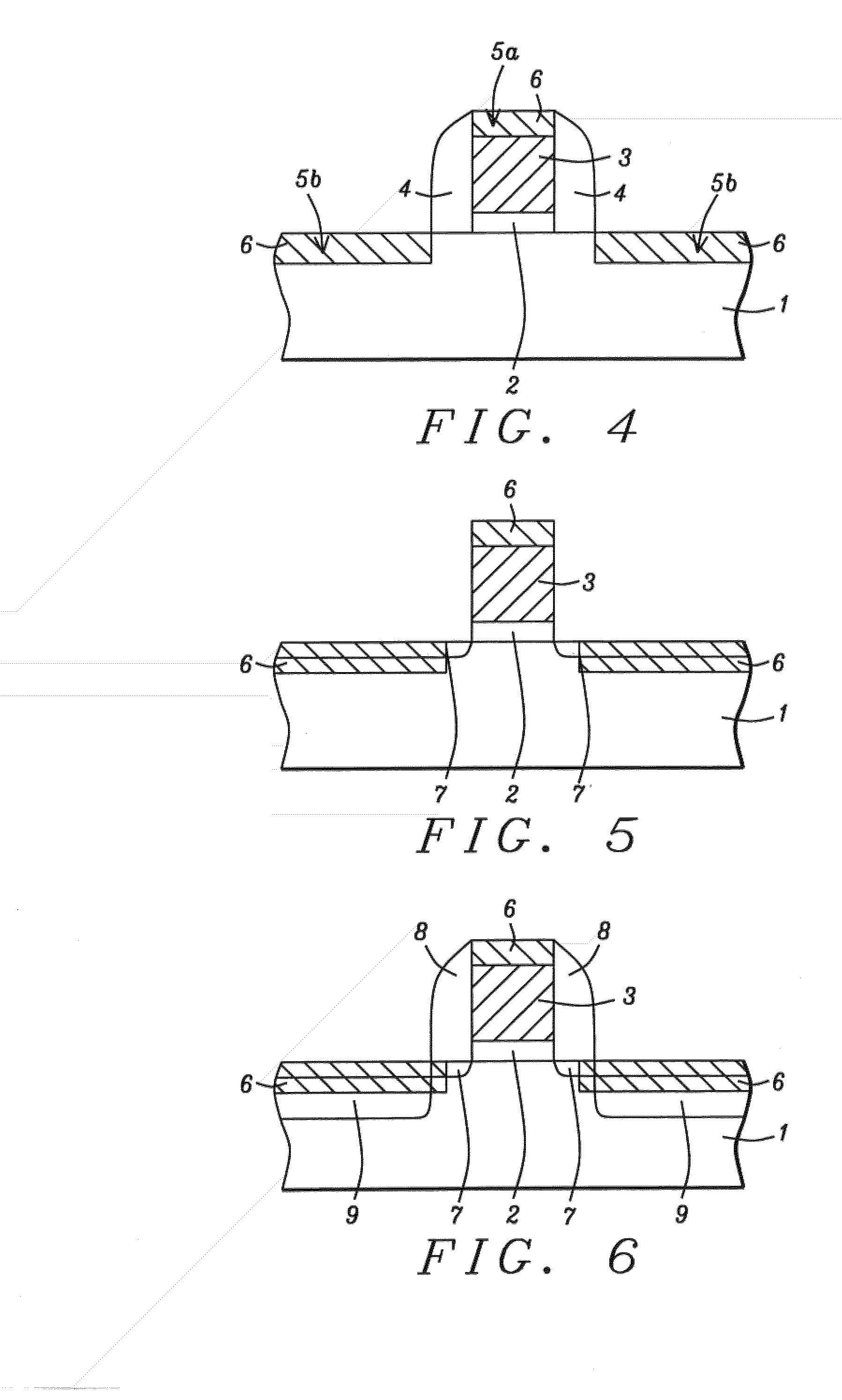 A Recessed Polysilicon Gate Structure for a Strained Silicon MOSFET Device