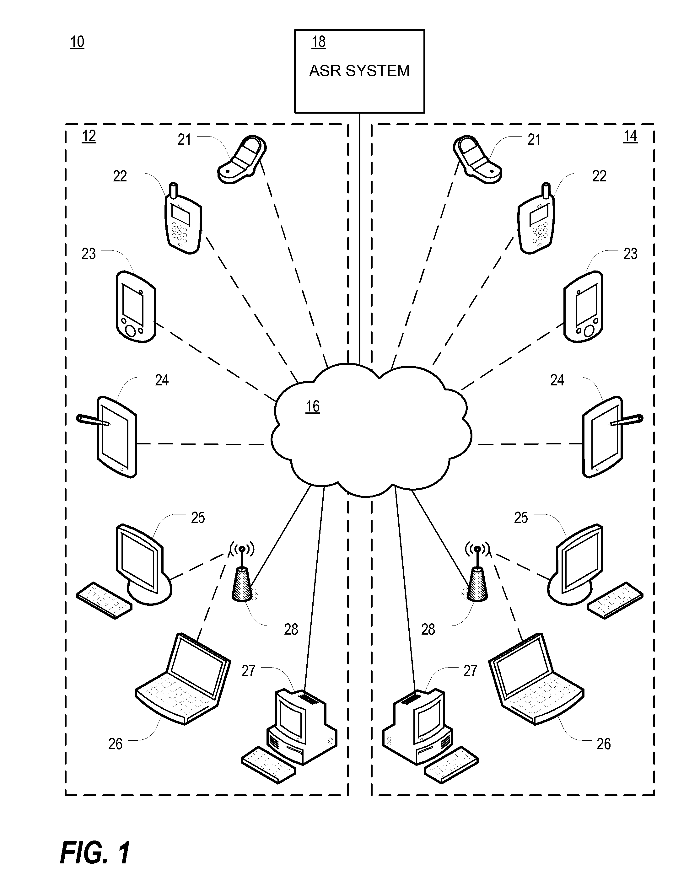 Filtering transcriptions of utterances using received information to correct transcription errors