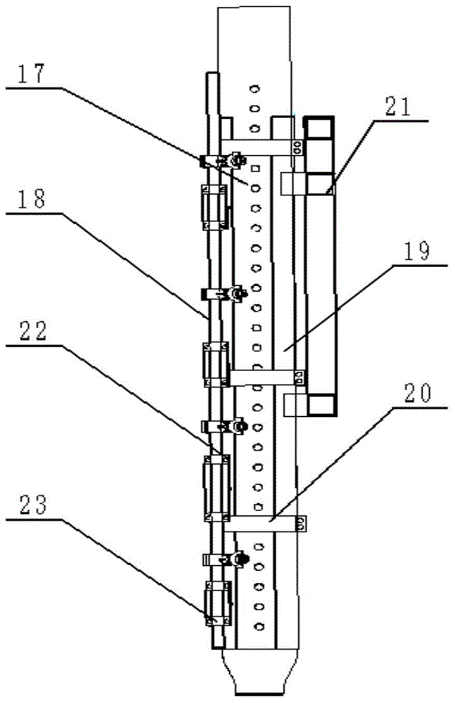 Cotton field air-driven boom profiling ripening agent sprayer