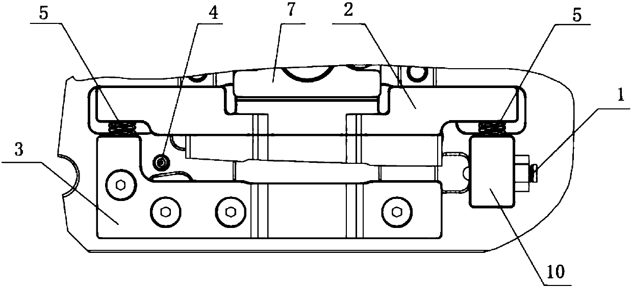 Fixing mechanism capable of achieving sideward positioning and clamping