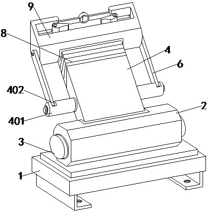 Silk rereeling and pre-tightening device for textile processing