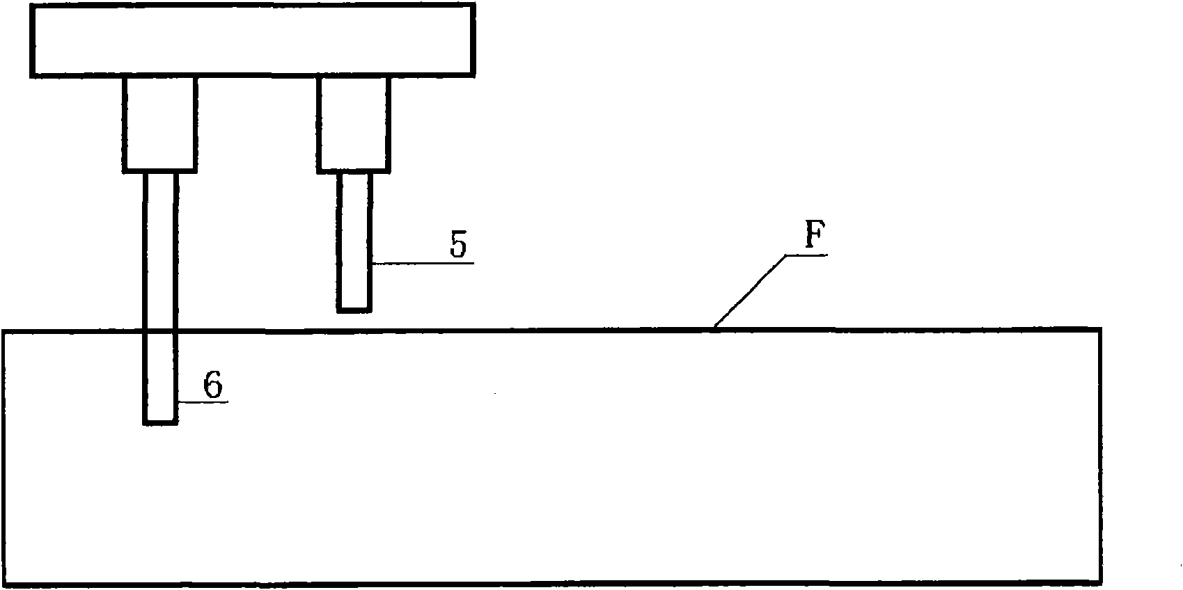 Method and system for laser detection of shape of charge level