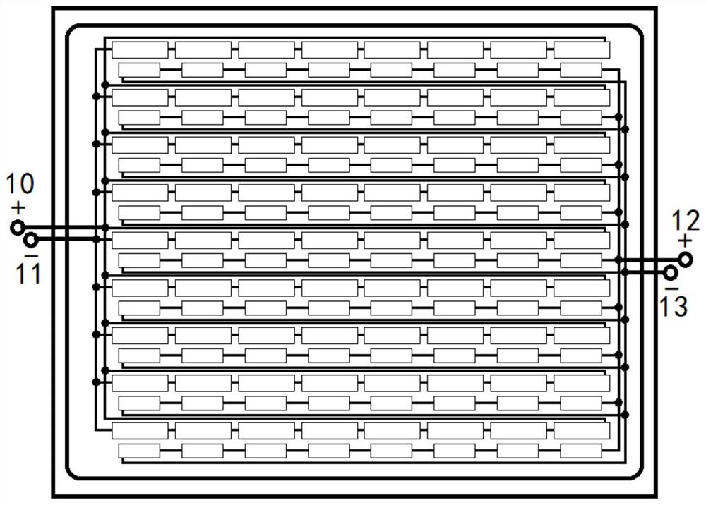 LED electrodeless color temperature adjusting light source and manufacturing process thereof