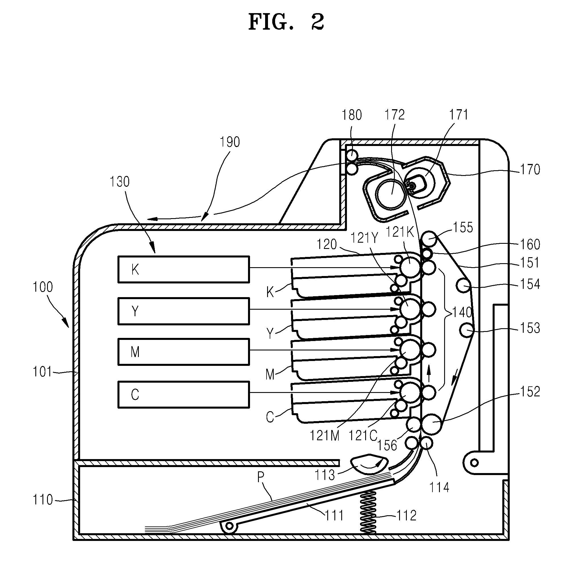 Fusing apparatus and electrophotographic image-forming apparatus having the same