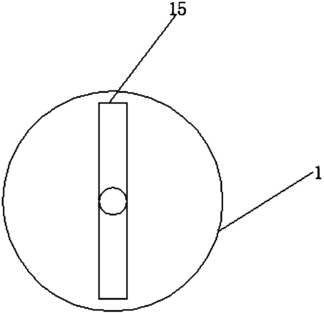 Spring test device