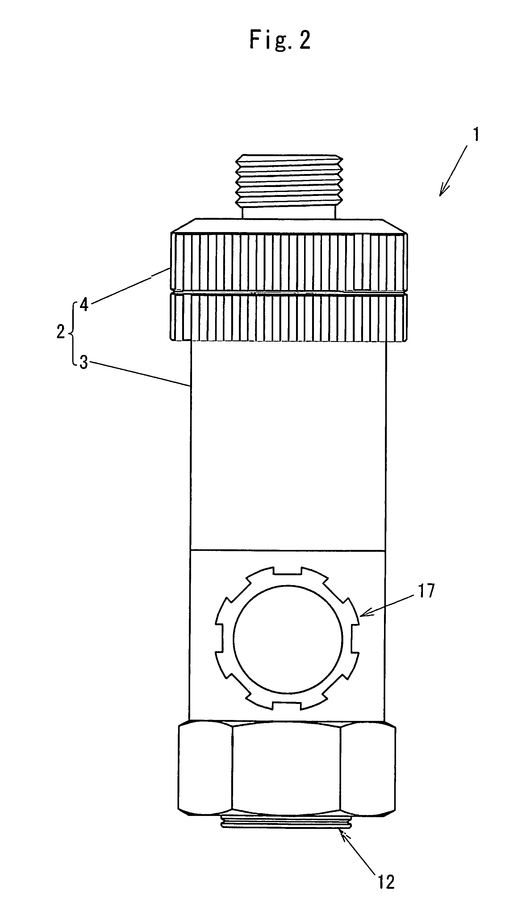 In-line strainer