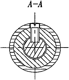 A bridge plug that blocks off oil tube