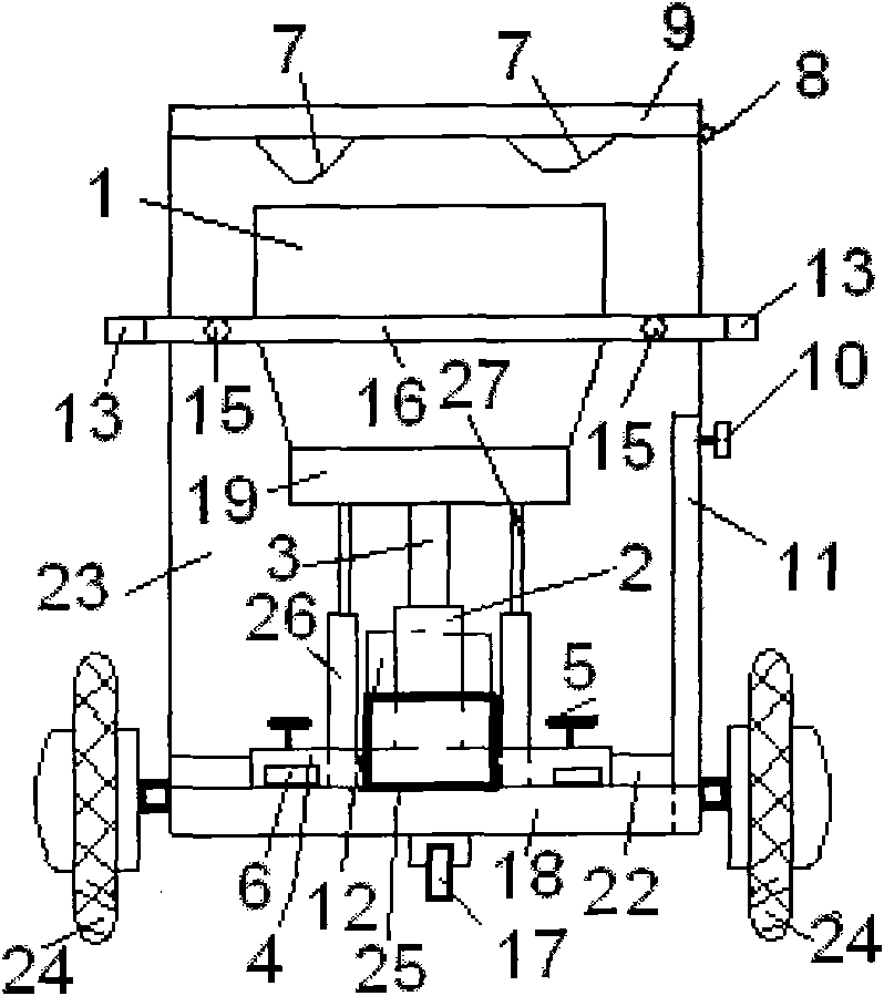 Multifunctional medical treatment and rehabilitation electric cart for facilitating excretion of surgical patients