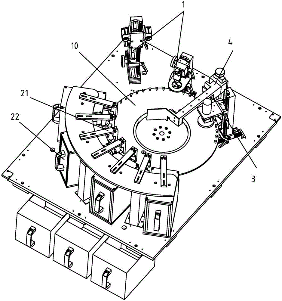 Sorting machine and work method thereof