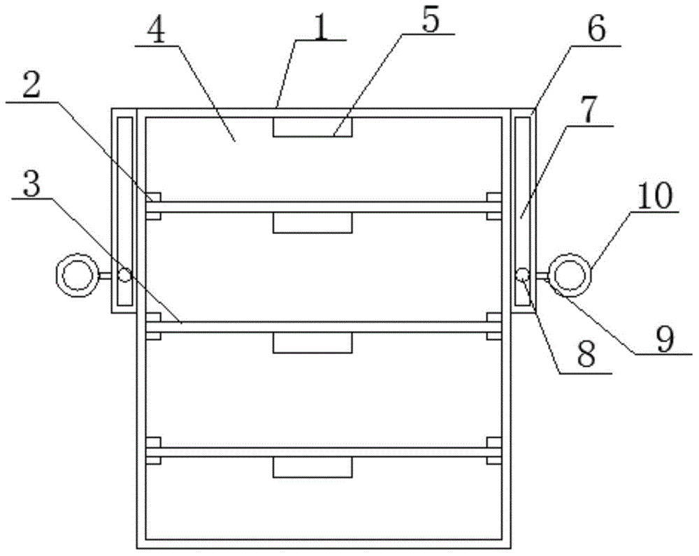 Power distribution cabinet convenient to maintain