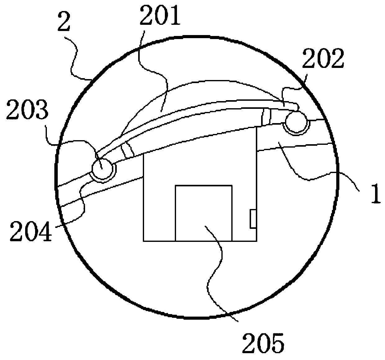 Composite wing aviation aircraft and flight control method thereof