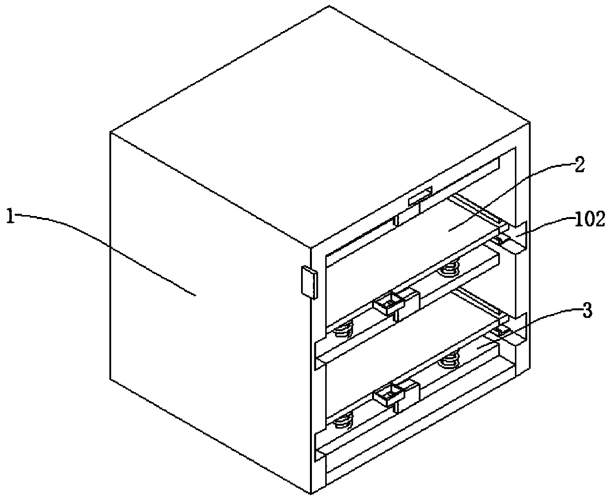 Stable meal delivery heat insulation foam box