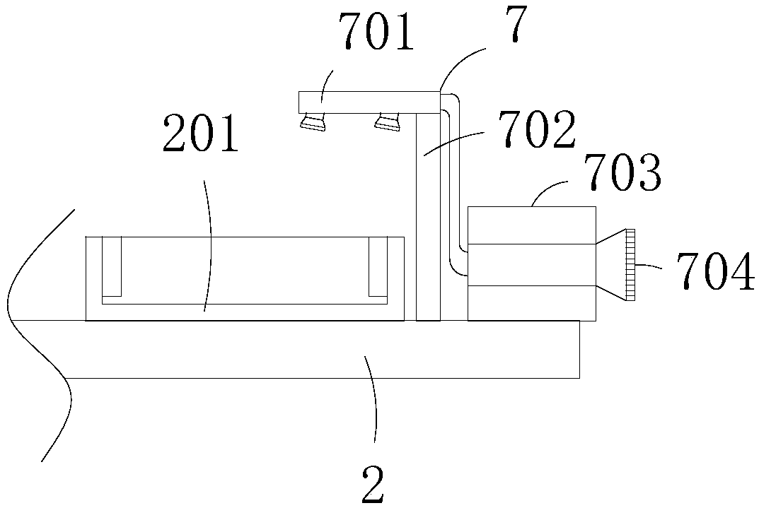 Automatic gluing device