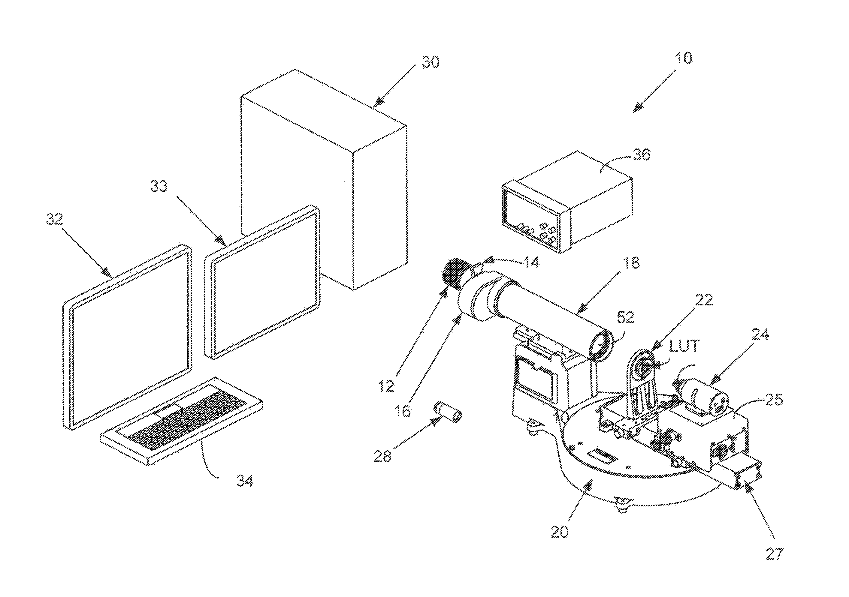 Image analysis system and methods for IR optics