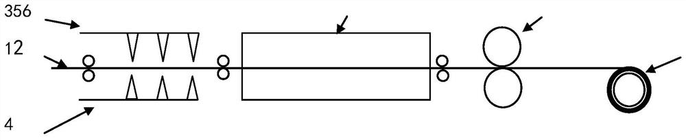 A thermal bonding method dust-free puffed paper and its preparation method and application