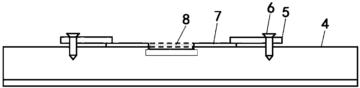 Backlight illumination hybrid chip antireflection film growth method and device