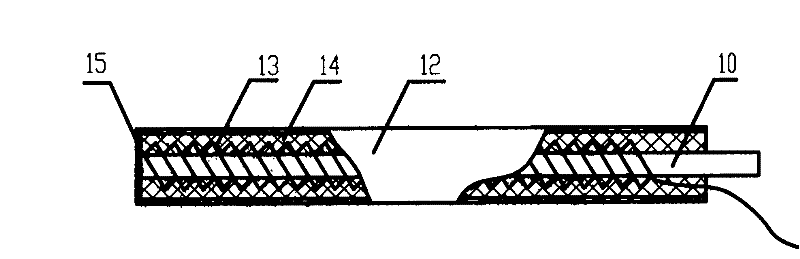 Sensor capable of continuously measuring ablation