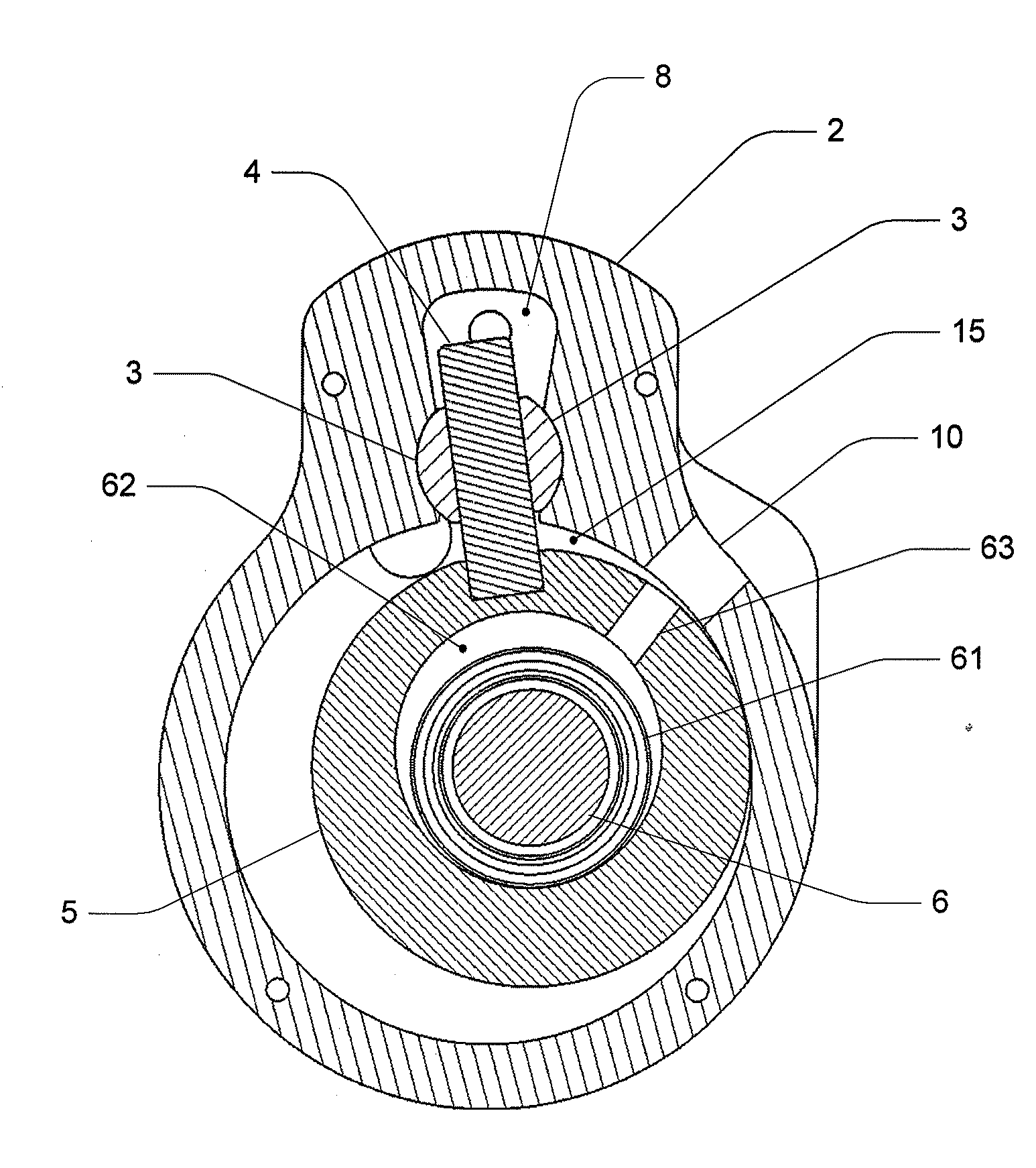 Rotary compressor and method