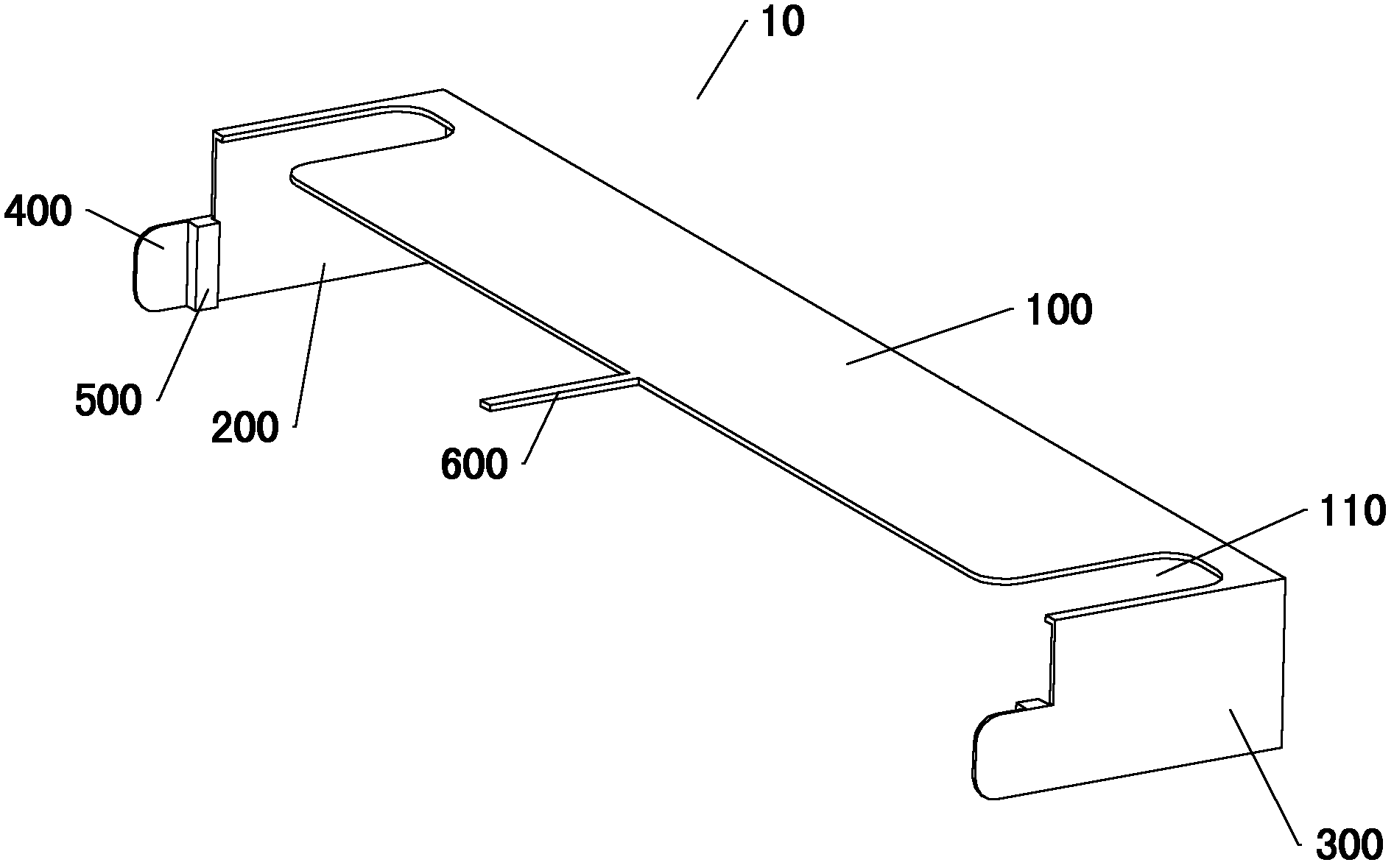 Door body tool for assembling door bodies of side-by-side combination refrigerator and method for assembling door bodies