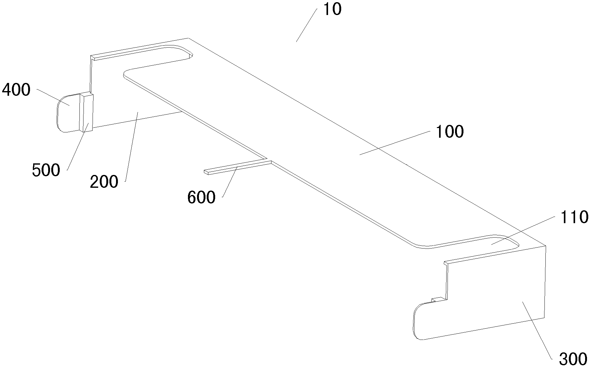 Door body tool for assembling door bodies of side-by-side combination refrigerator and method for assembling door bodies