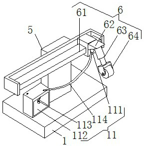 A kind of coating equipment of automobile door handle