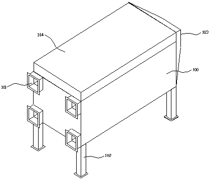 Multi-channel activated carbon adsorption device