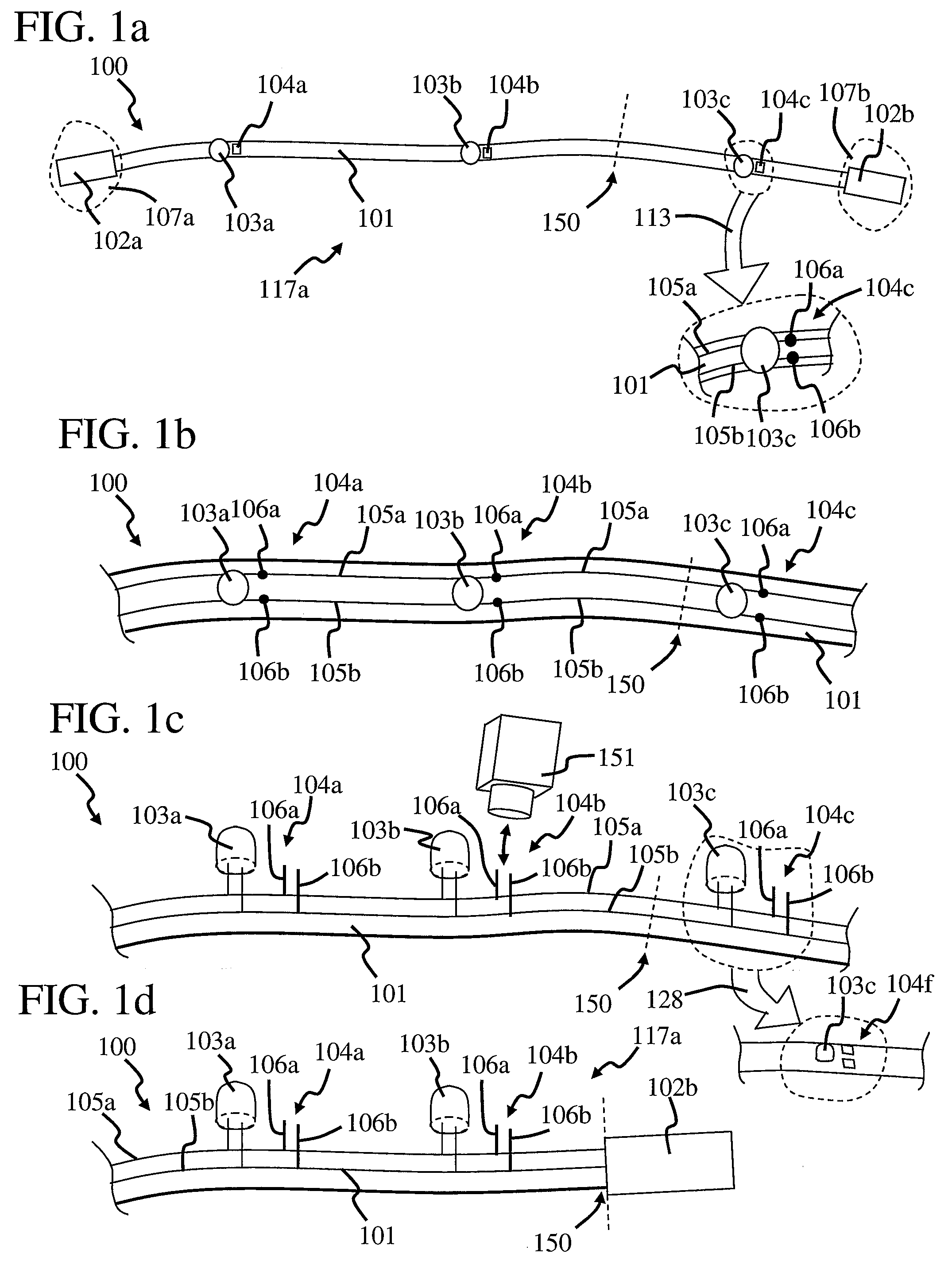 Networking cable with lighting system for cable tracing