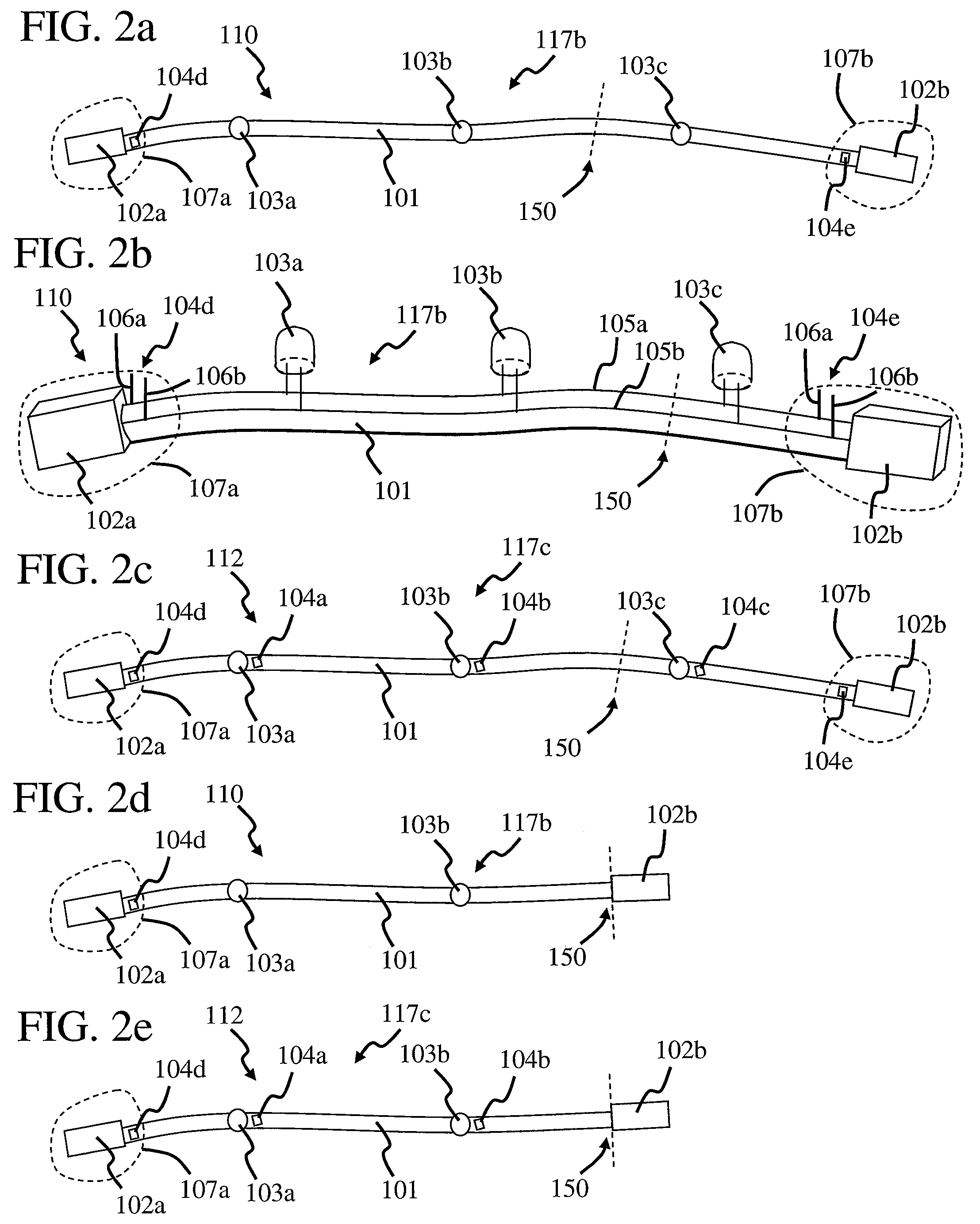 Networking cable with lighting system for cable tracing