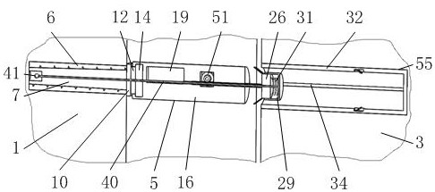 Detachable fixing mechanism for building interior decoration