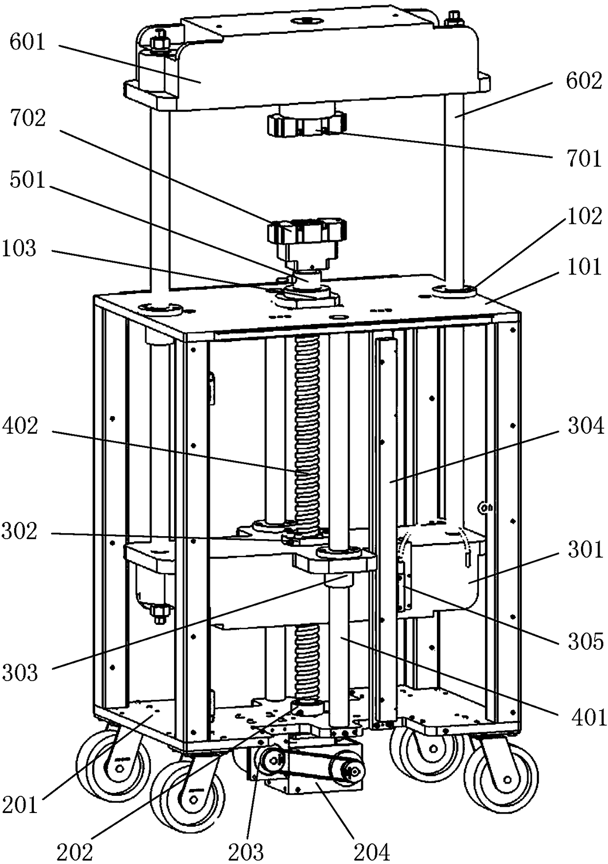 Fuel cell press