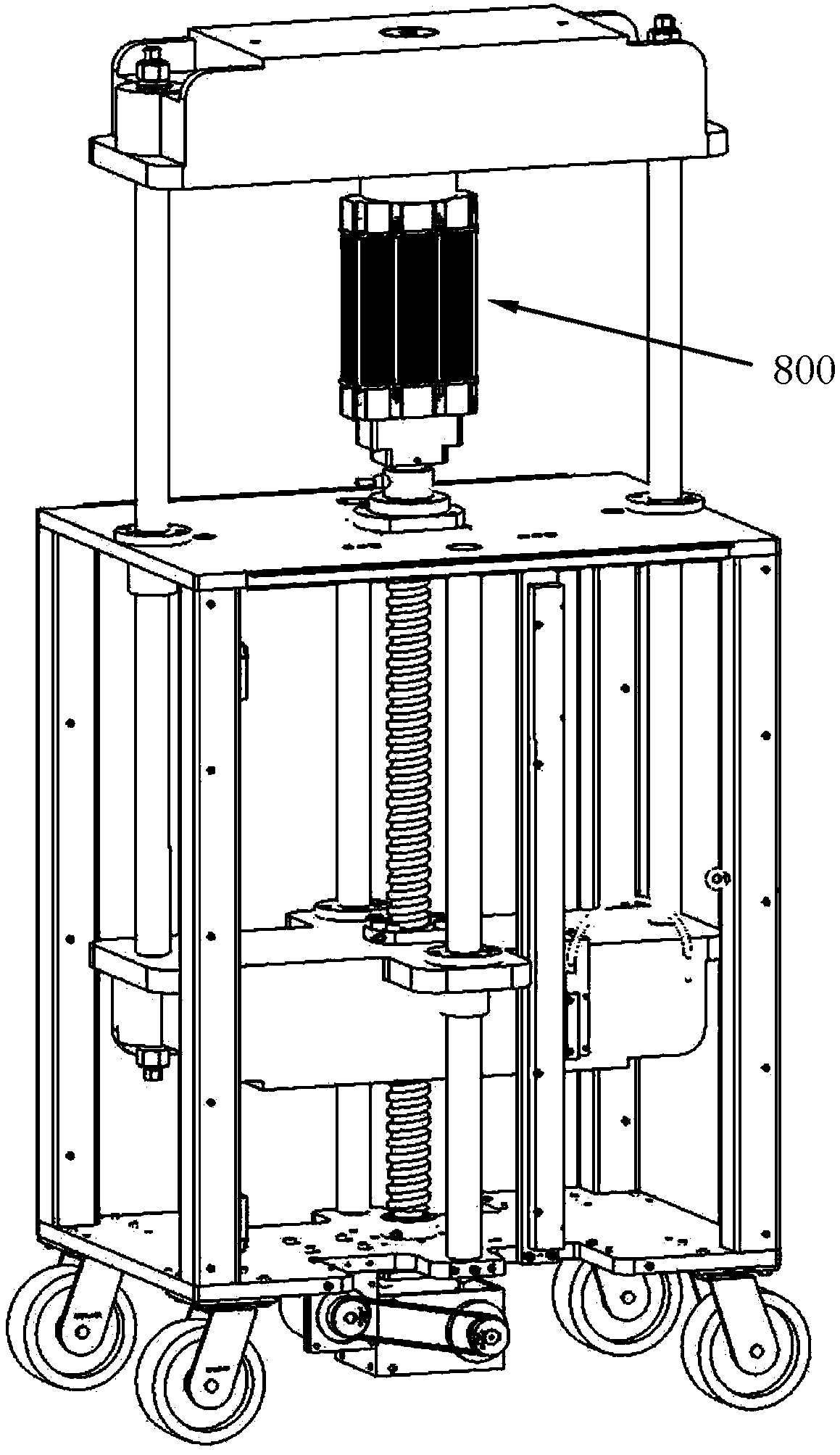 Fuel cell press