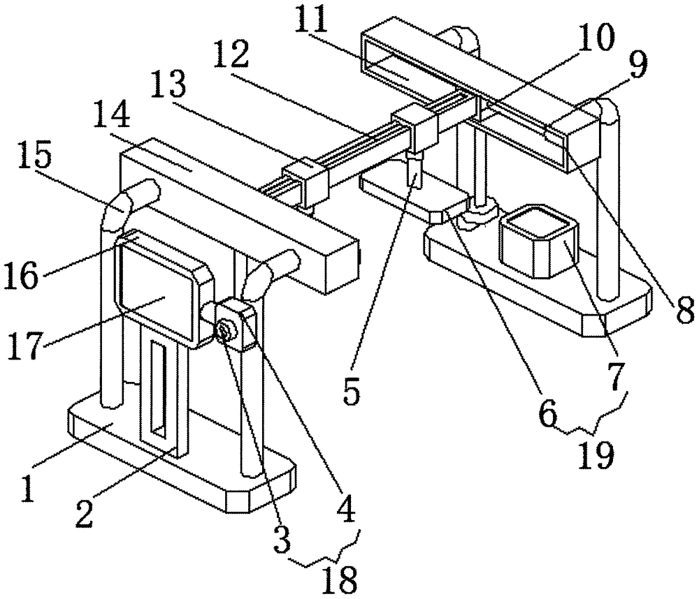 Chest monitoring and emergency treatment device for department of cardiology