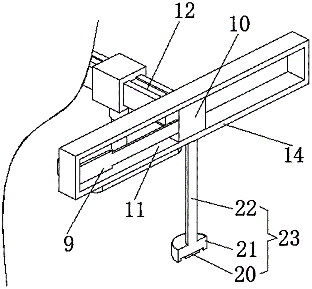 Chest monitoring and emergency treatment device for department of cardiology