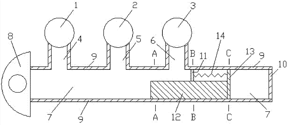 Turbo-charging system provided with moving part in exhaust pipe