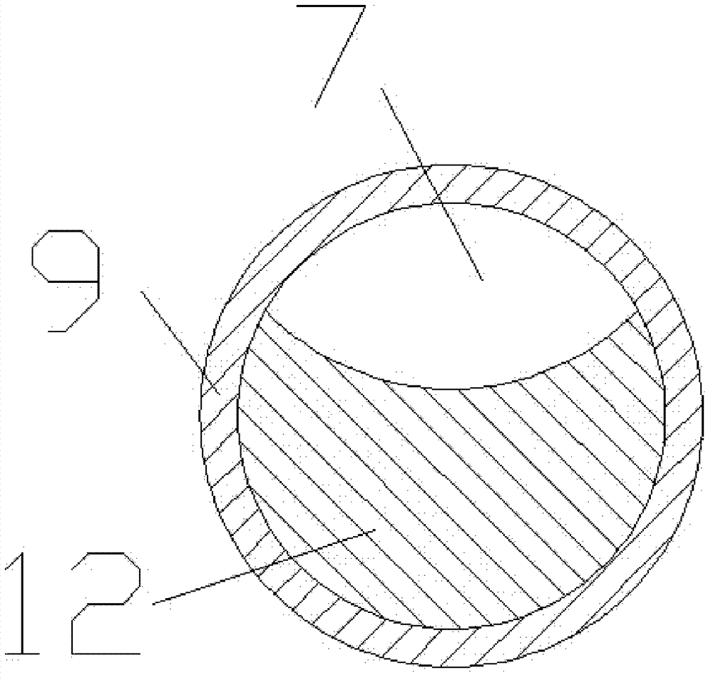 Turbo-charging system provided with moving part in exhaust pipe