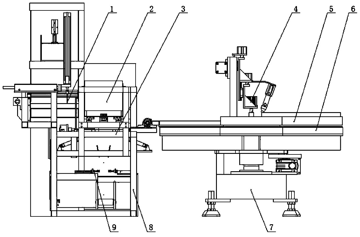 Rotary Chinese hamburger machine