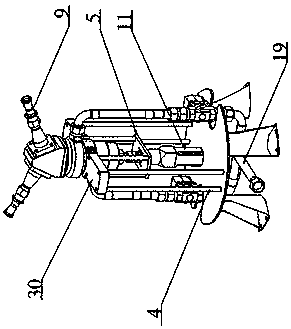 High pressure haze-removal jet device