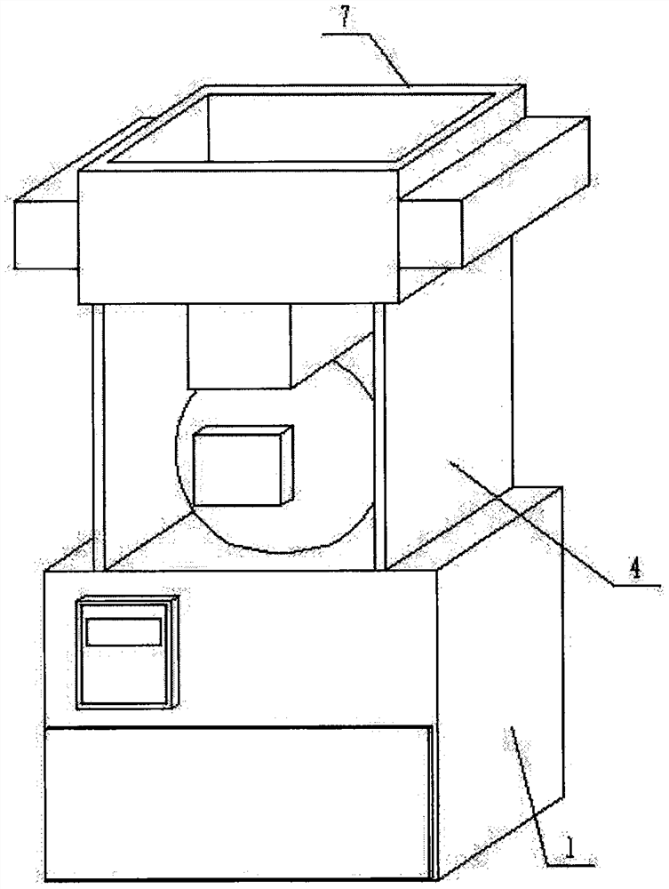 Homogenizing device for producing low-alkali cement by utilizing industrial waste residues