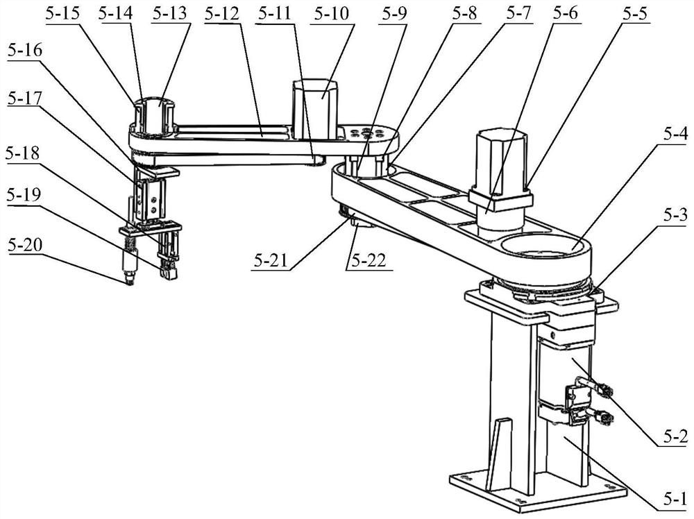 Electric toothbrush head dynamic feeding system based on vision