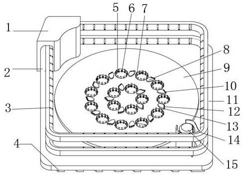 Microbial incubator for laboratory