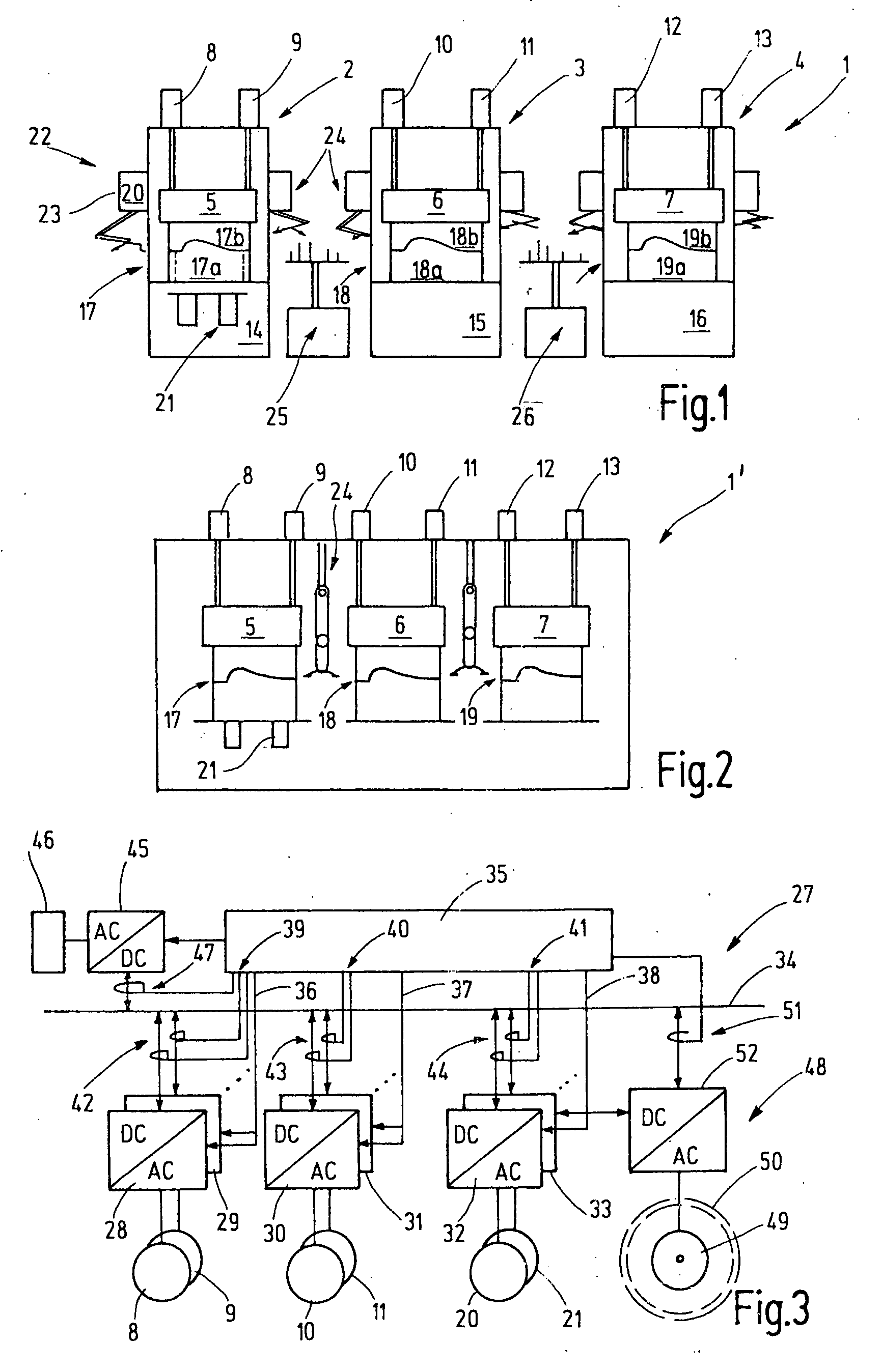 Servo-press with energy management