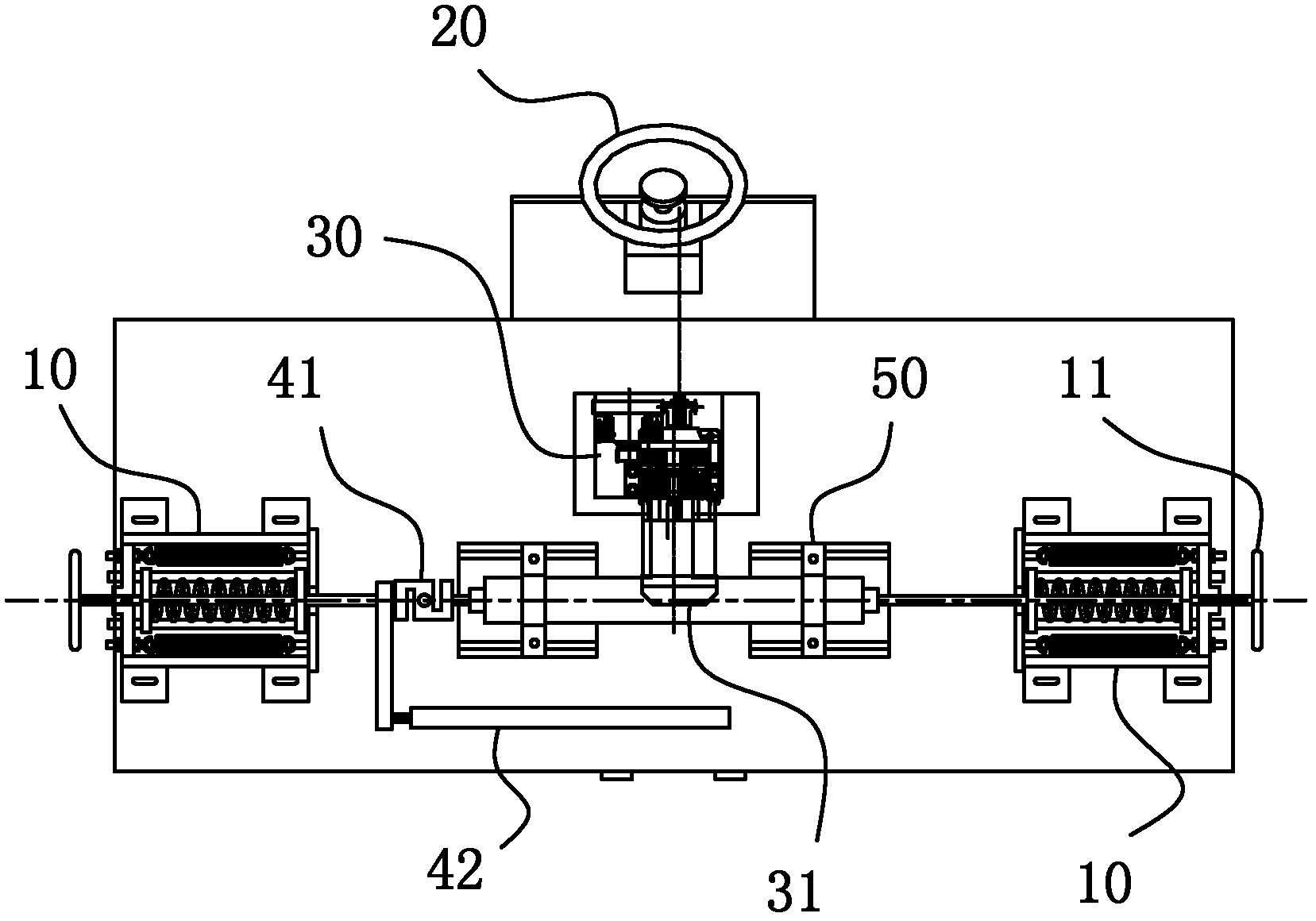 Platform frame for steering-by-wire experiments