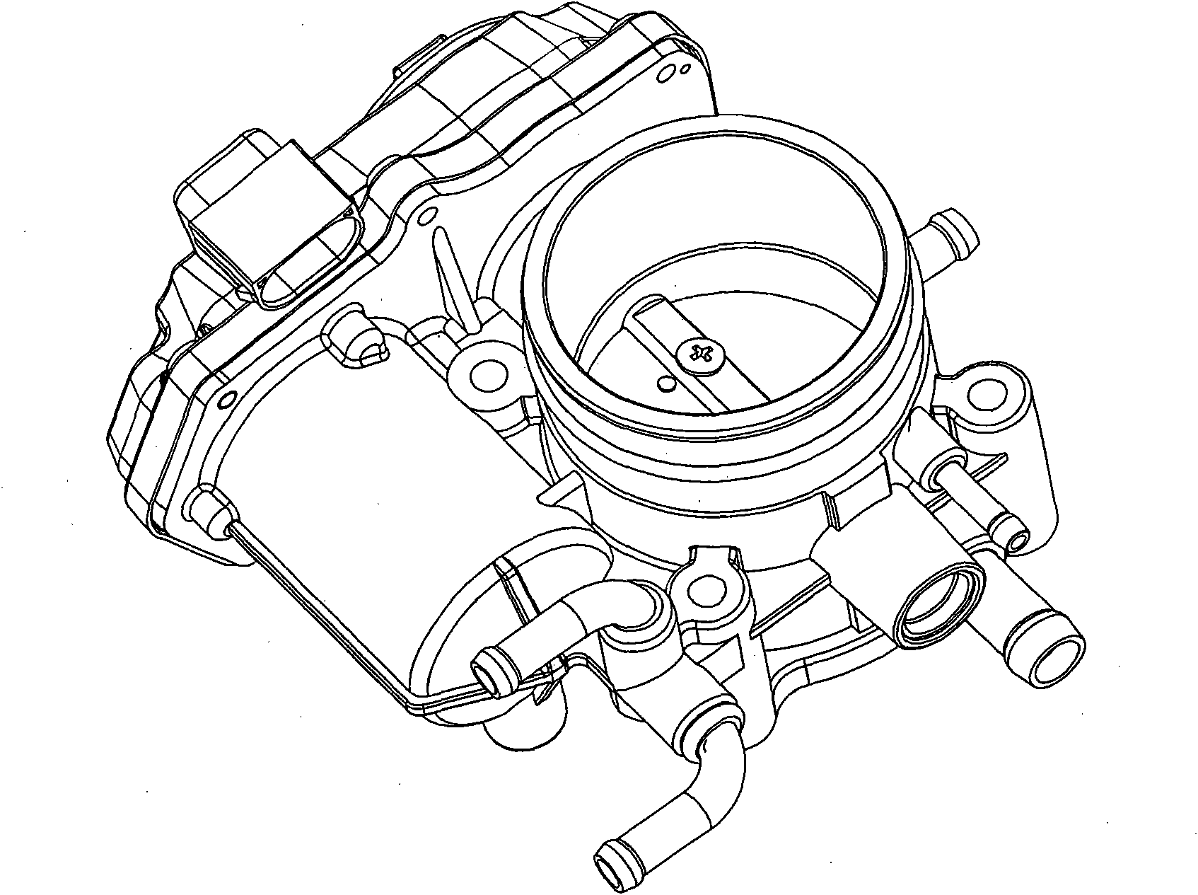 Improved electronic throttle body