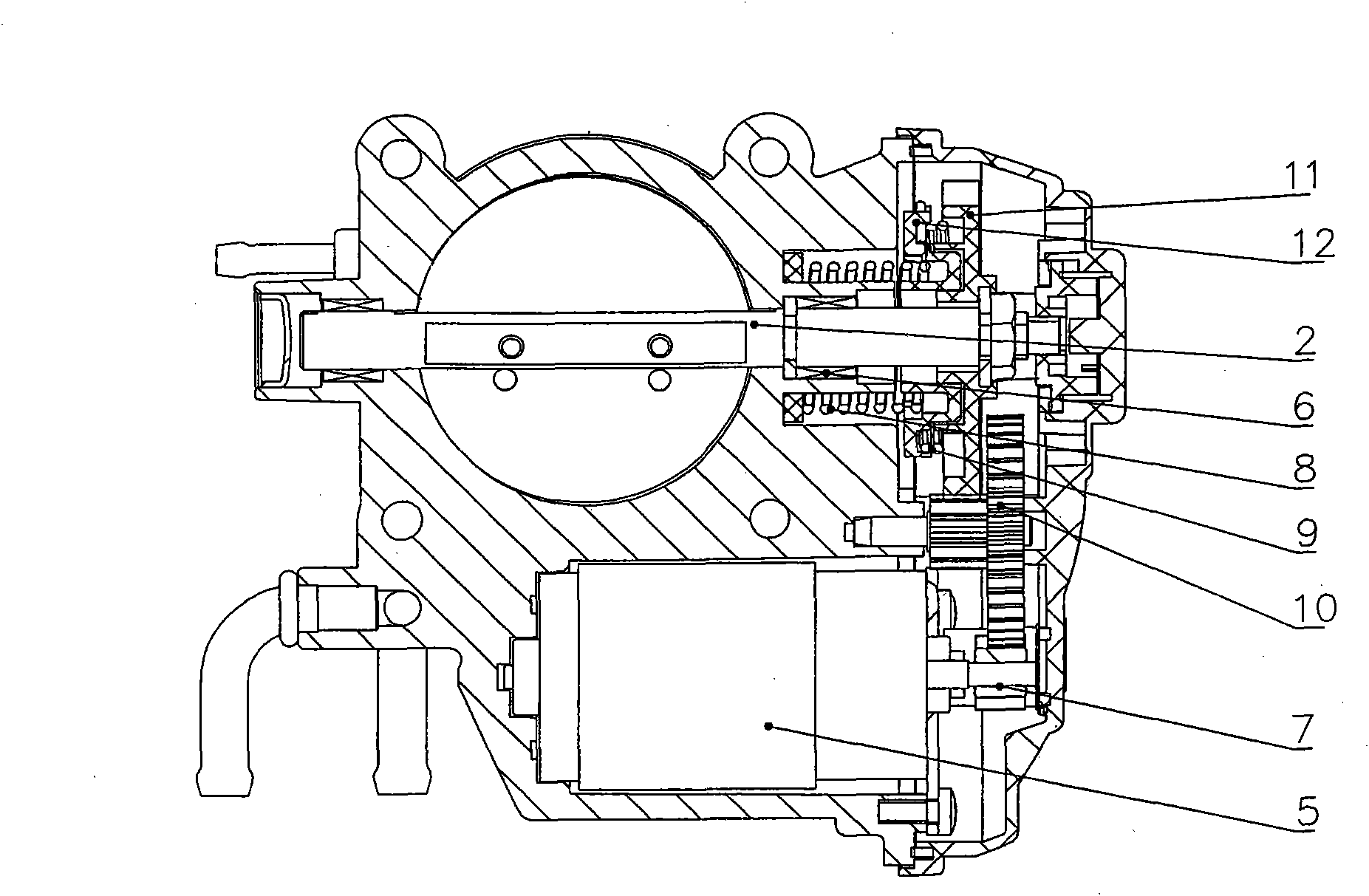 Improved electronic throttle body