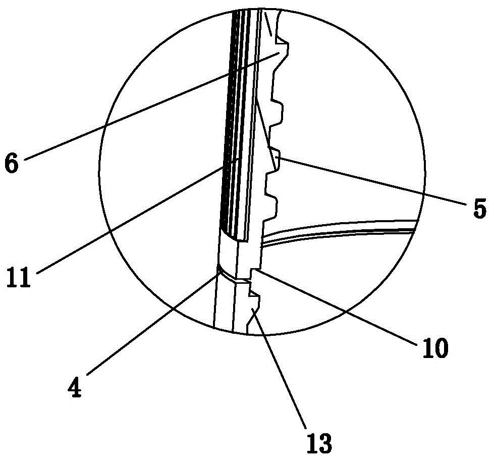 Press fitting stuck-type bottle cap, preparation method thereof and containing comprising press fitting stuck-type bottle cap