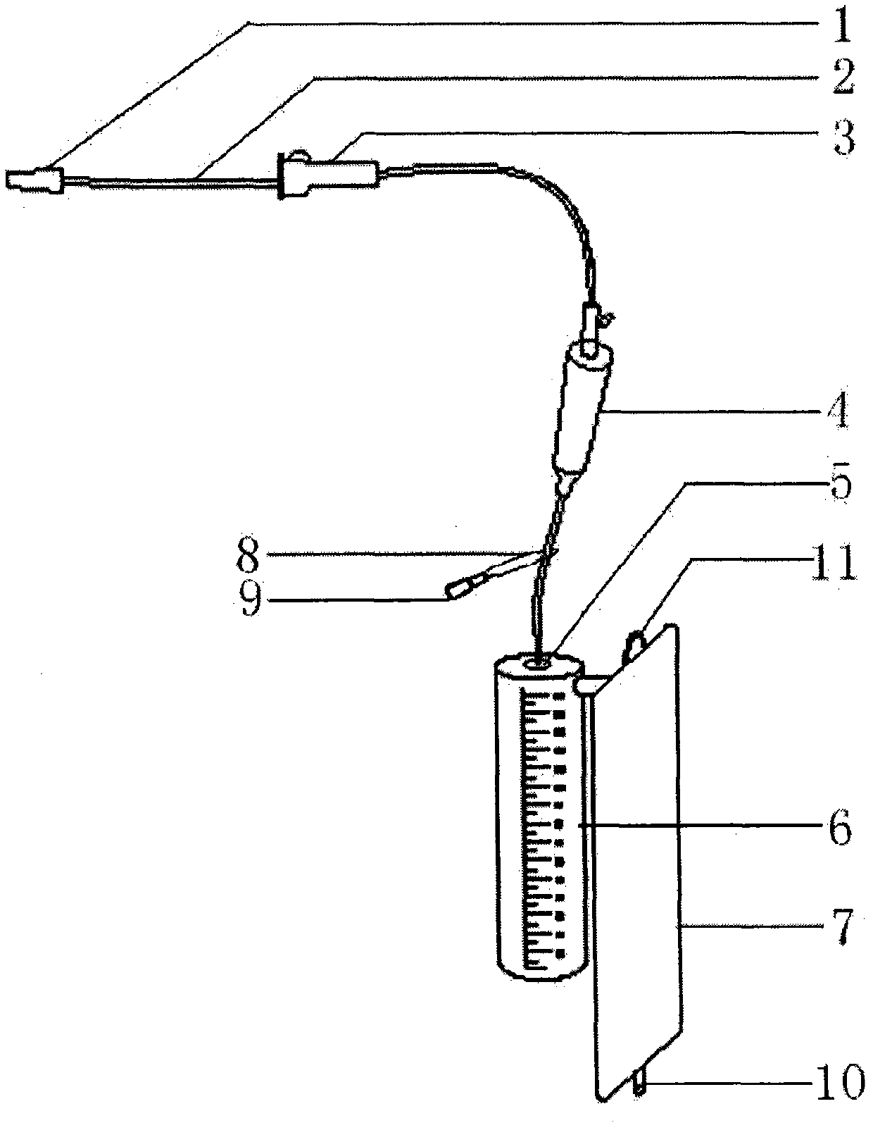 Precise urine measuring device