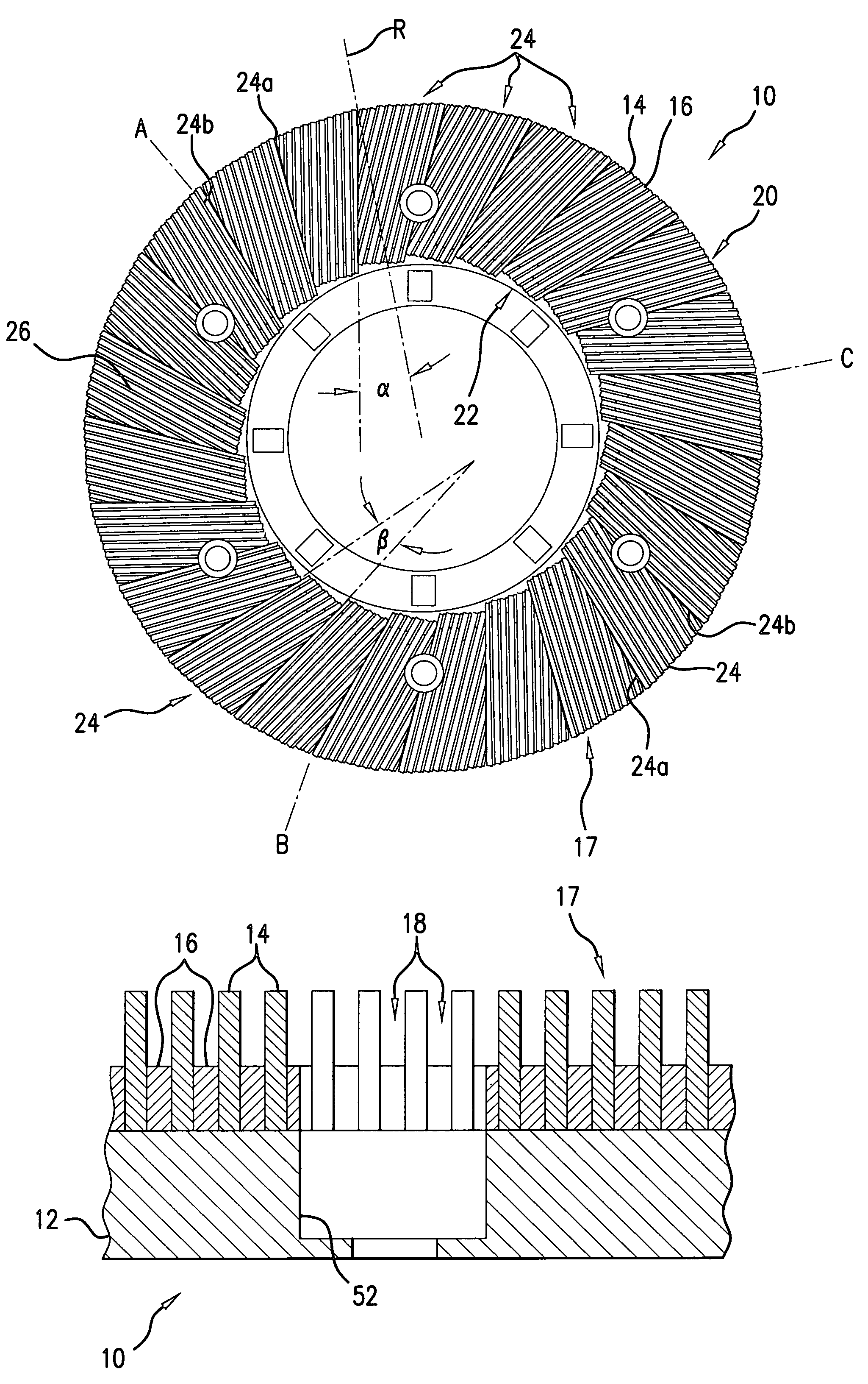 Papermaking refiner plates and method of manufacture