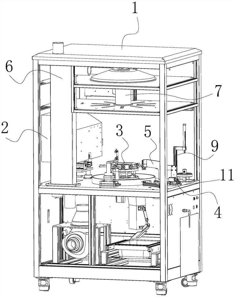 Cigarette free combustion speed testing device