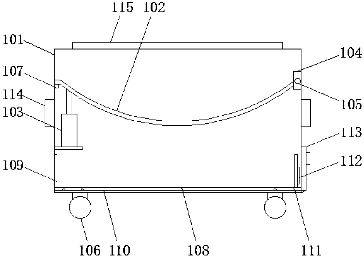 System for preparation of biogas from domestic garbage