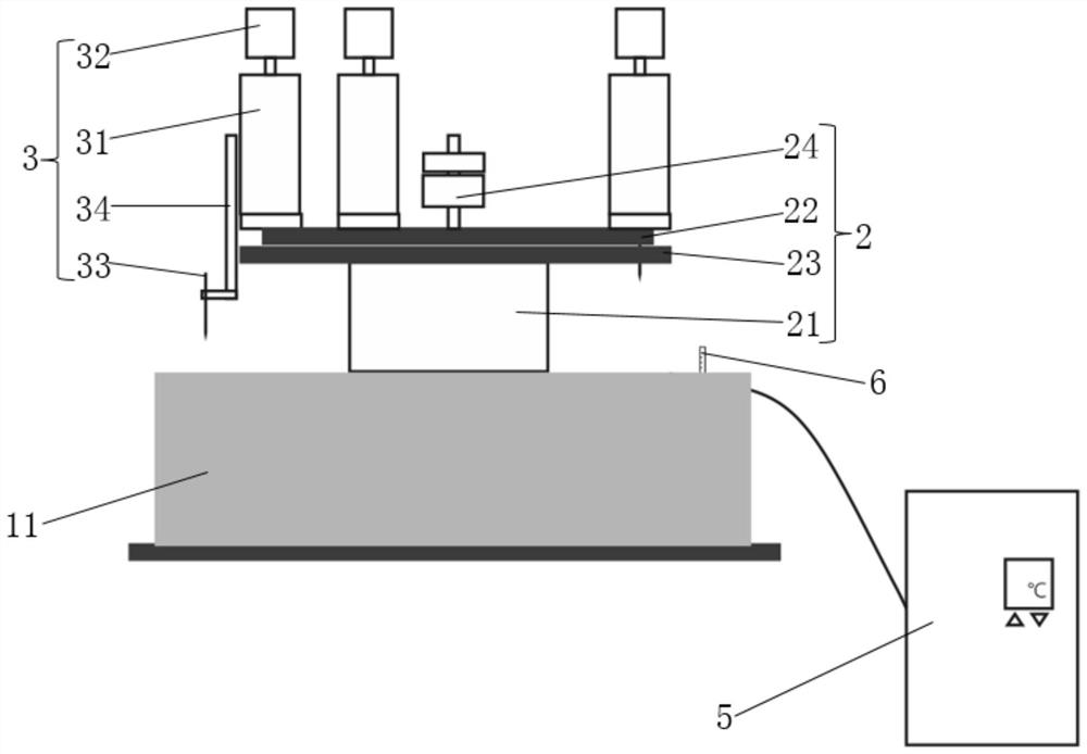 A multifunctional continuous online gas preparation and introduction device